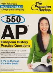 550 Ap European History Practice Questions Princeton Review Firm