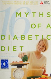 16 Myths Of A Diabetic Diet 2nd Ed Chalmers Karen Campbell Amy Peterson