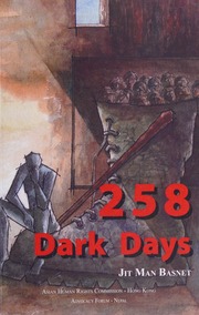 258 Dark Days 2nd Ed Basnet Jit Man 1975 Voorhis Bruce Van Asian Human Rights Commission
