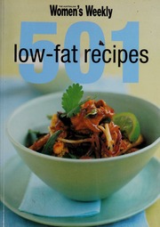 501 Lowfat Recipes Unknown