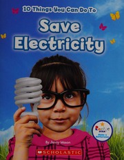 10 Things You Can Do To Save Electricity Mason Jenny Childrens Author