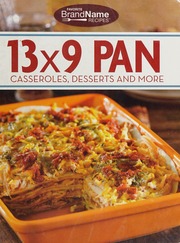 13x9 Pan Casseroles Desserts And More Unknown
