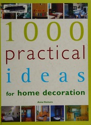 1000 Practical Ideas For Home Decoration Spanish Edition Ventura