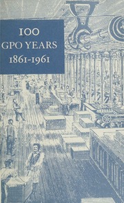 100 Gpo Years 18611961 Varios