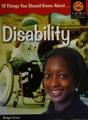10 Things You Should Know About Disability Krone Bridget Grobler
