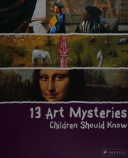 13 Art Mysteries Children Should Know Wenzel Angela Hall Cynthia