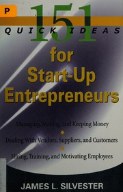 151 Quick Ideas For Startup Entrepreneurs Silvester James L