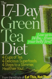 The 17day Green Tea Diet Zinczenko David Author
