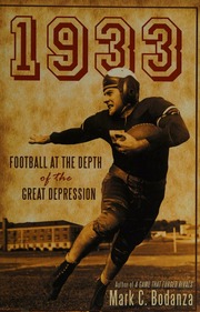 1933 Football At The Depth Of The Great Depression Bodanza