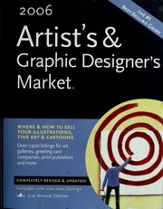 2006 Artists Graphic Designers Market The Number One Resource For Getting Your Art Design Sold Cox