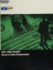 20072008 Piagatf Survey Of Sales Compensation Printing Industries Of America Graphic Arts Technical Foundation