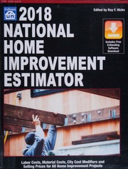 2018 National Home Improvement Estimator Hicks Ray F