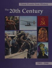 Great Events From History The 20th Century 19011940 Gorman
