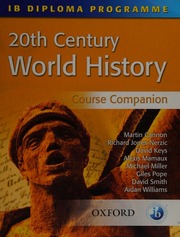 20th Century World History Course Companion Cannon Martin International Baccalaureate Organization