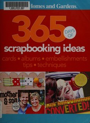 365 Days Of Scrapbooking Ideas Better Homes And Gardens Books Firm