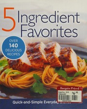 5 Ingredient Favorites Over 140 Delicious Recipes Lane Rachel