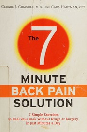 The 7minute Back Pain Solution Girasole Gerard Hartman Cara Moline