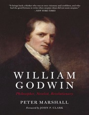 William Godwin Philosopher Novelist Revolutionary Marshall