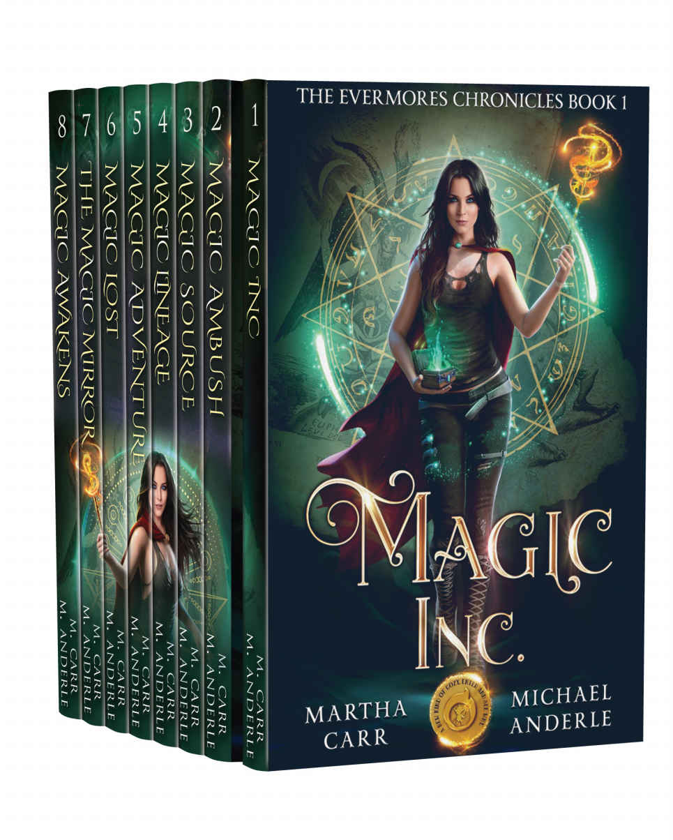The Evermores Chronicles Complete Boxed Set Books 18 Carr Martha Anderle