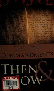 The 10 Commandments Then And Now Copyright Paperback Collection Library Of Congress West