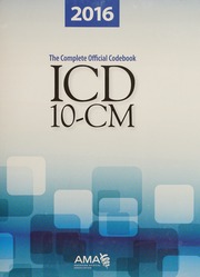 2016 The Complete Official Codebook Icd 10cm Unknown