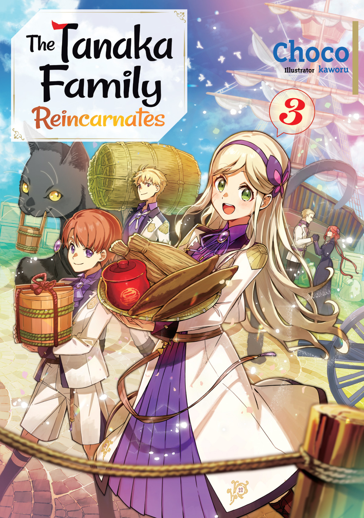 The Tanaka Family Reincarnates Volume 3 Choco