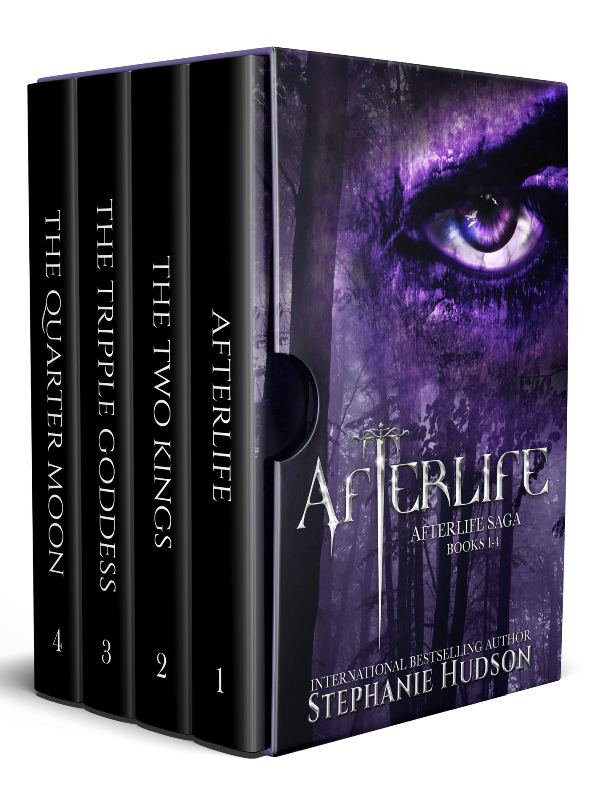 Afterlife Saga Dark Paranormal Fantasy Romance Books 1 To 4 Hudson