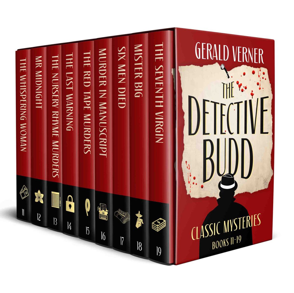 The Detective Budd Classic Mysteries Books 1119 Nine Golden Age British Murder Mysteries Classic Crime Fiction Box Sets Verner