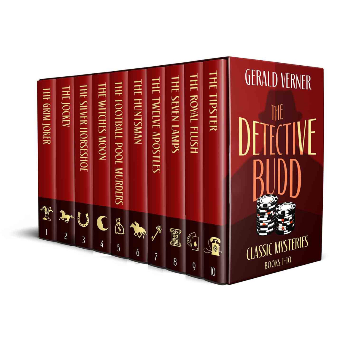The Detective Budd Classic Mysteries Books 110 Ten Golden Age British Murder Mysteries Classic Crime Fiction Box Sets Verner