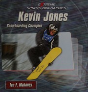 Kevin Jones Snowboarding Champion 1 Edition Mahaney Ian F