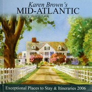Karen Browns Midatlantic 2006 Brown Karen 1956 Bullard Jack
