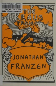 The Kraus Project First Canadian Edition A Bilingual Edition Kraus