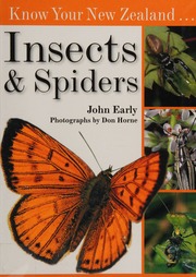 Know Your New Zealand Native Insects Spiders Early J W