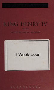 King Henry Iv Part 2 3rd Edition Shakespeare William 15641616