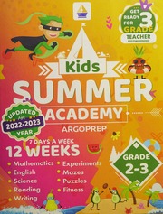 Kids Summer Academy By Argoprep Grades 23 12 Weeks Of Math Reading Science Logic Fitness And Yoga Online Access Included Prevent Summer Learning Loss Argoprep