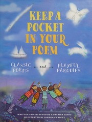 Keep A Pocket In Your Poem Classic Poems And Playful Parodies First Edition Lewis