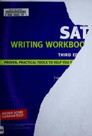 Sat Writing Workbook 3 Workbook Edition Kaplan Test Prep And Admissions