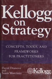 Kellogg On Strategy David Dranove