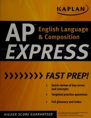 Kaplan Ap English Language Composition Express Kaplan Inc
