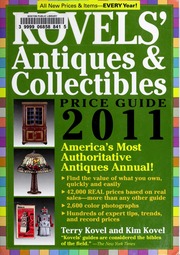 Kovels Antiques Collectibles Price Guide 2011 Kovel Terry H