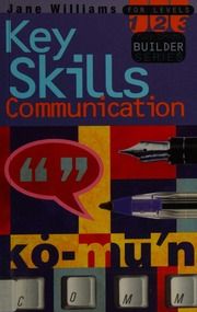 Key Skills Communication For Levels 123 Williams Jane 1959