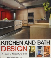 Kitchen And Bath Design A Guide To Planning Basics Knott Mary Fisher
