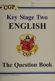 Key Stage Two English Parsons Richard