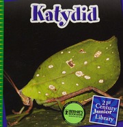 Katydid Shoulders Michael Author