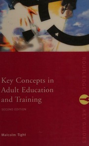 Key Concepts In Adult Education And Training 2nd Ed Tight Malcolm