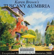Karen Browns Tuscany Umbria 2008 Franchini Nicole 1959 Brown