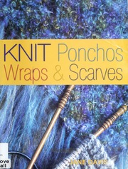 Knit Ponchos Wraps Scarves Davis Jane 1959