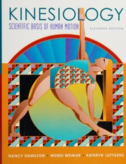 Kinesiology Scientific Basis Of Human Motion 11th Ed Hamilton