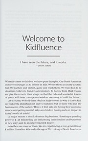 Kidfluence Why Kids Today Mean Business Sutherland Anne 1963