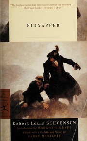 Kidnapped Or The Lad With The Silver Button None 2001 Modern Library Pbk Ed Stevenson